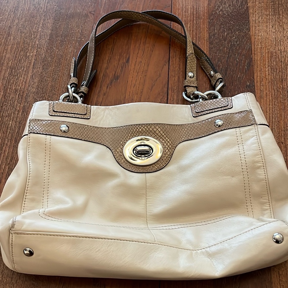 Coach Penelope F16531 Leather Shoulder Bag